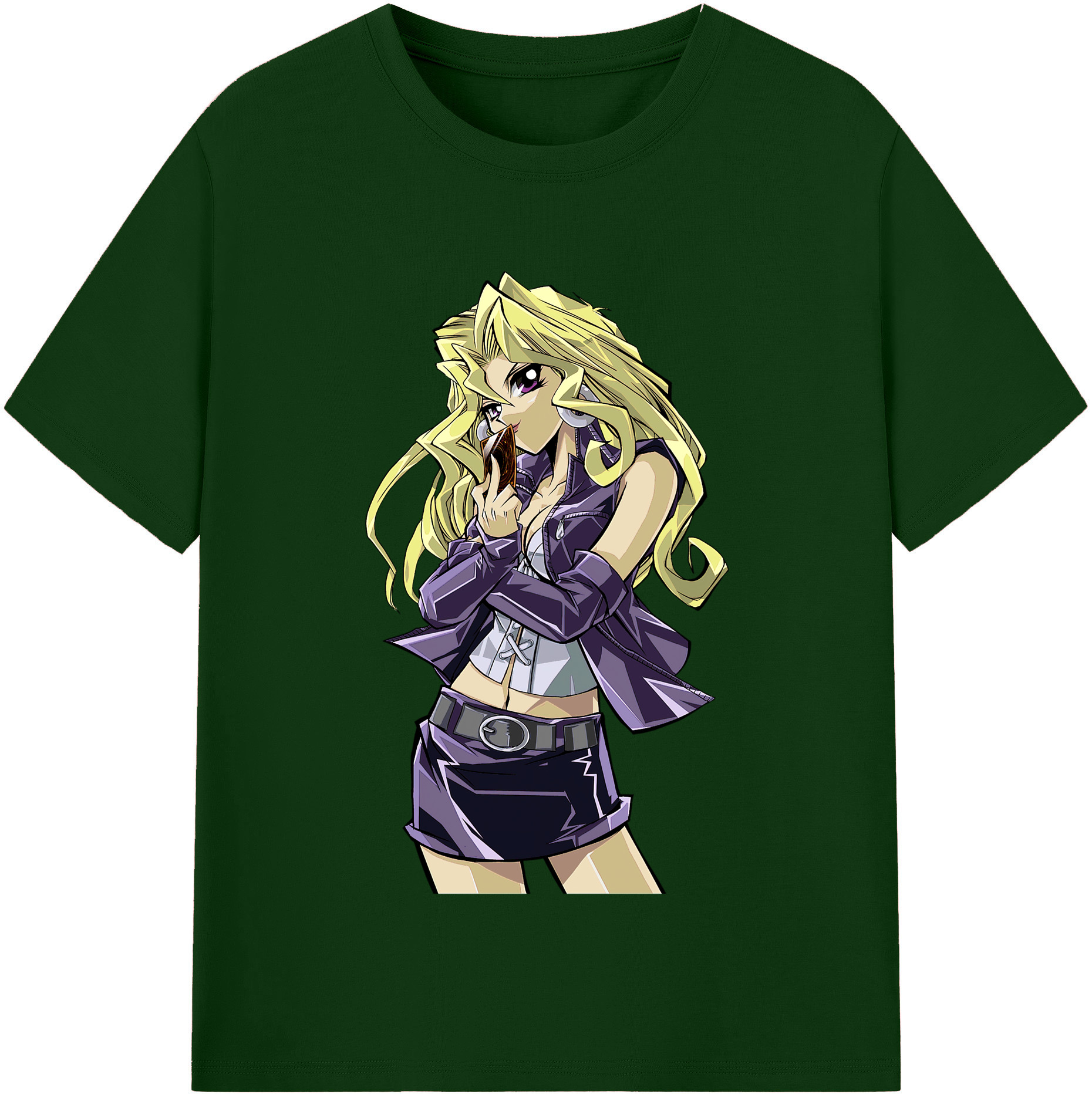 （画像用） 遊☆戯☆王 Yu-Gi-Oh! 綿100％半袖Tシャツ（フロントプリント）